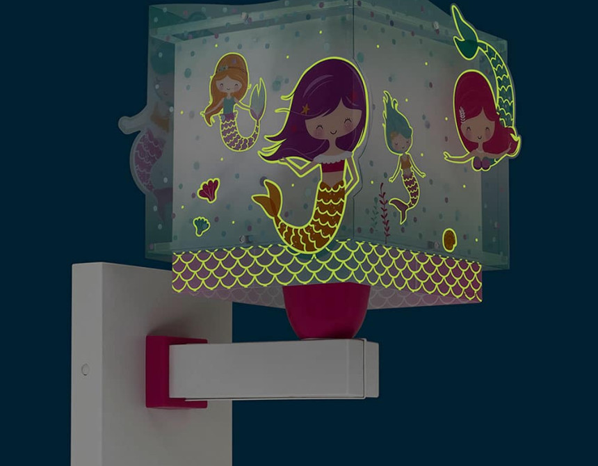 Mermaids απλίκα τοίχου διπλού τοιχώματος (63449)