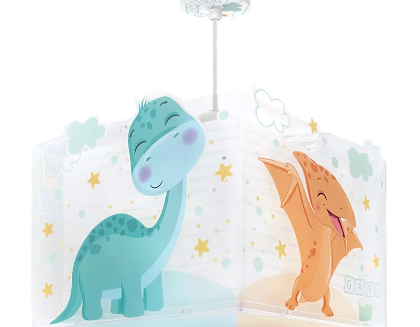 Baby Dinos κρεμαστό παιδικό φωτιστικό οροφής (63452M)