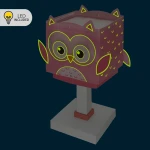 Little Pink Owl παιδικό φωτιστικό κομοδίνου (64481Ν)