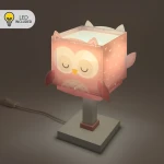 Little Pink Owl παιδικό φωτιστικό κομοδίνου (64481Ν)