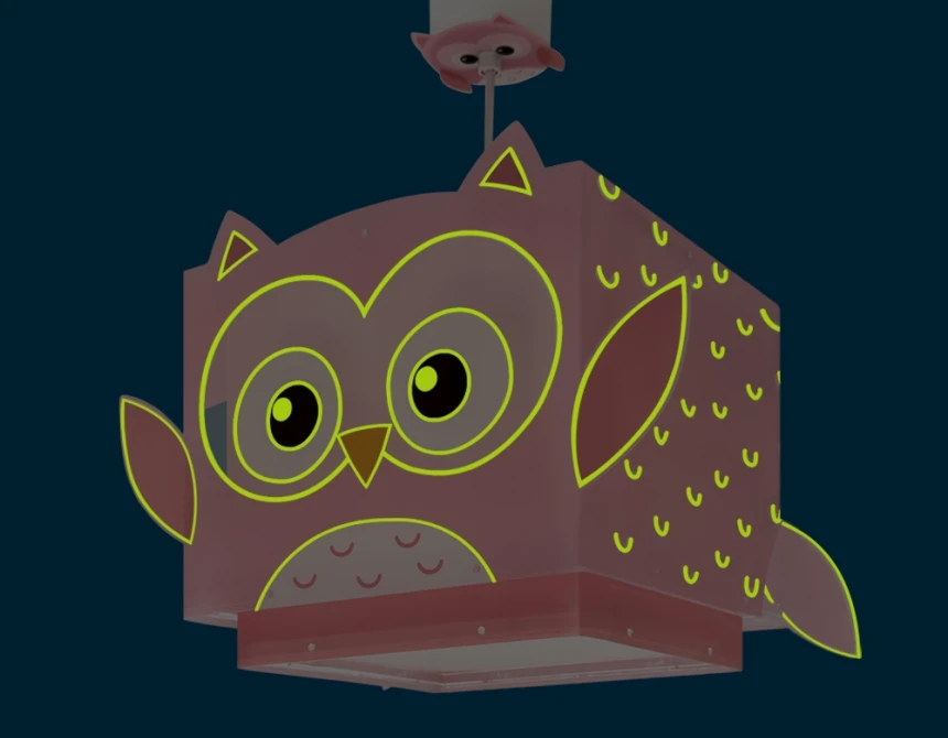 Little Pink Owl φωτιστικό οροφής (64482M)