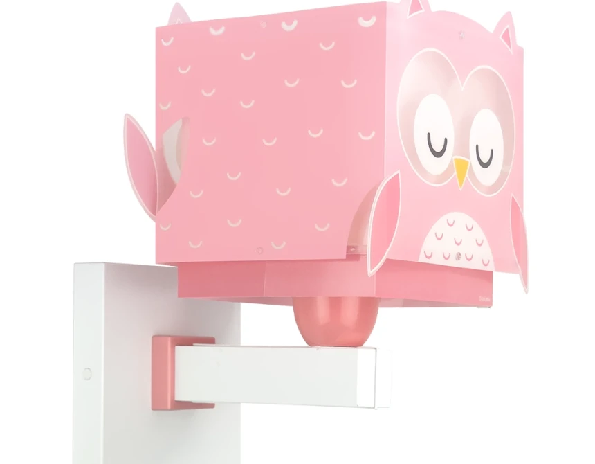 Little Pink Owl απλίκα τοίχου (64489)