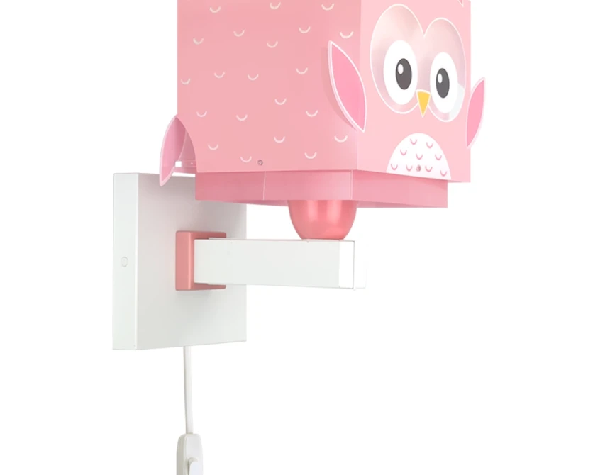 Little Pink Owl απλίκα τοίχου (64489)