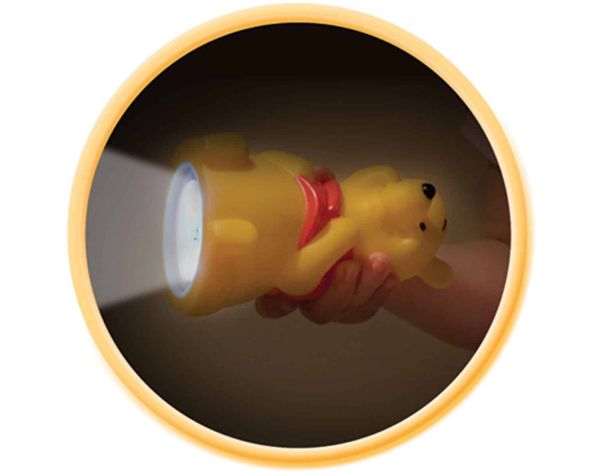 Winnie Pooh κομοδίνου και φακός LED (65102)