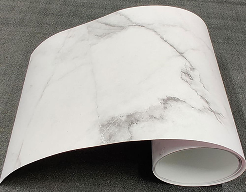 White Marble μπορντούρα προστασίας τοίχων κουζίνας (67118)
