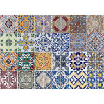 Azulejos L πλάτη προστασίας τοίχου εστιών κουζίνας (67202)