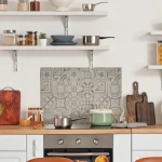 Tuscany Tiles προστασία τοίχου εστιών κουζίνας (67284)