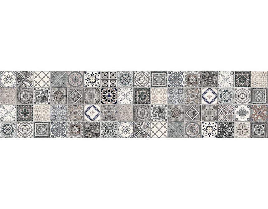 Azulejos Vintage πλάτη προστασίας τοίχων κουζίνας και μπάνιου (67321)