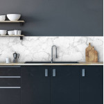White Marble πλάτη προστασίας τοίχων κουζίνας και μπάνιου (67323)