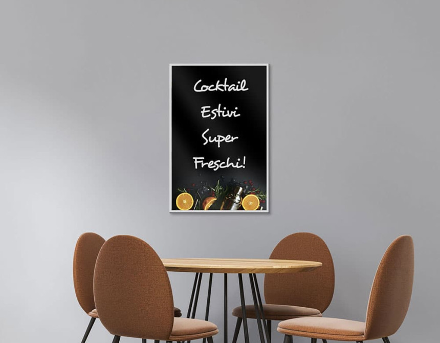 Coctail μαυροπίνακας Plexi Fun L (71003)