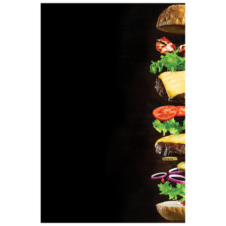 Hamburger μαυροπίνακας Plexi Fun L (71004)