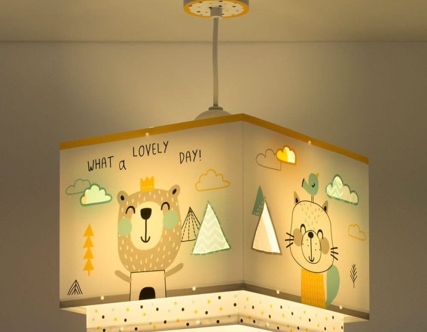 Hello Little παιδικό φωτιστικό οροφής (73242M)