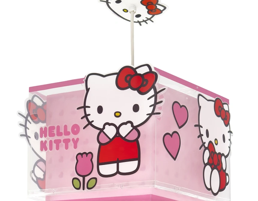 Hello Kitty κρεμαστό παιδικό φωτιστικό οροφής (73262)