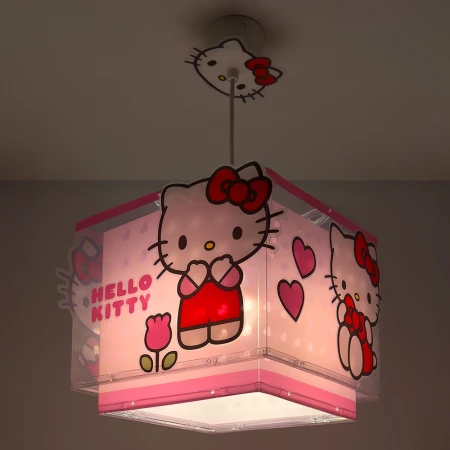 Hello Kitty κρεμαστό παιδικό φωτιστικό οροφής (73262)