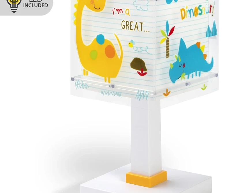 Dinos παιδικό φωτιστικό κομοδίνου (73451N)