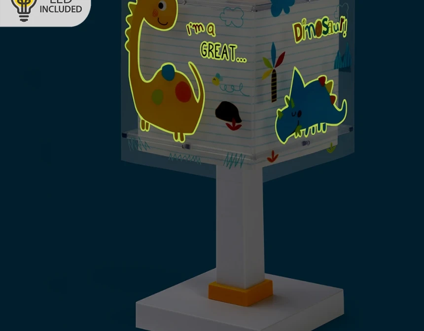 Dinos παιδικό φωτιστικό κομοδίνου (73451N)