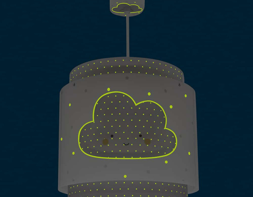 Baby Dreams Gray παιδικό φωτιστικό οροφής (76012ME)