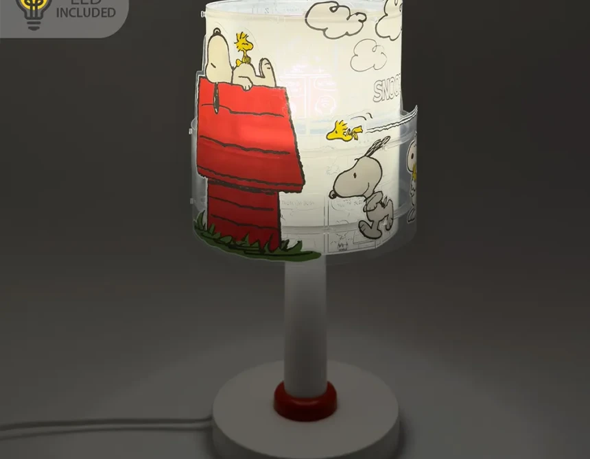 Snoopy παιδικό φωτιστικό κομοδίνου LED (76301)