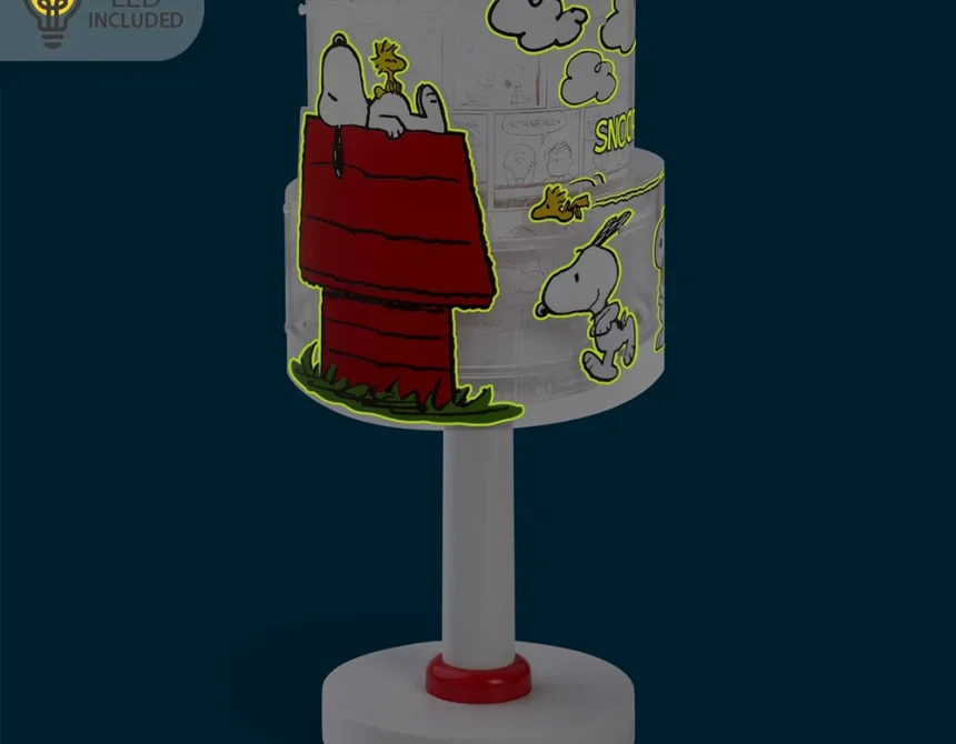 Snoopy παιδικό φωτιστικό κομοδίνου LED (76301)