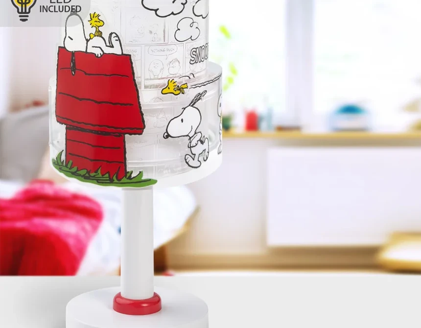 Snoopy παιδικό φωτιστικό κομοδίνου LED (76301)