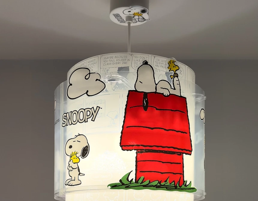 Snoopy κρεμαστό παιδικό φωτιστικό οροφής (76302)