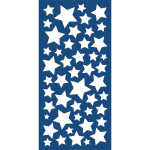 Stars φωσφορίζοντα αυτοκόλλητα τοίχου S (77223)