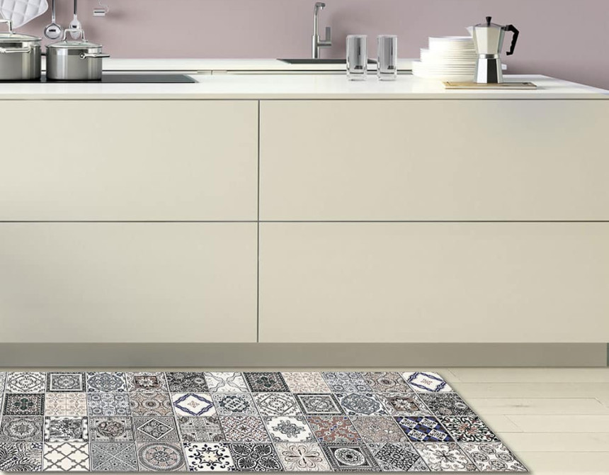 Azulejos Vintage L διάδρομος βινυλίου (83142)
