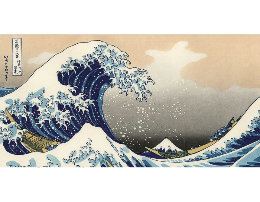 Hokusai επιτραπέζιο πατάκι γραφείου (84122)