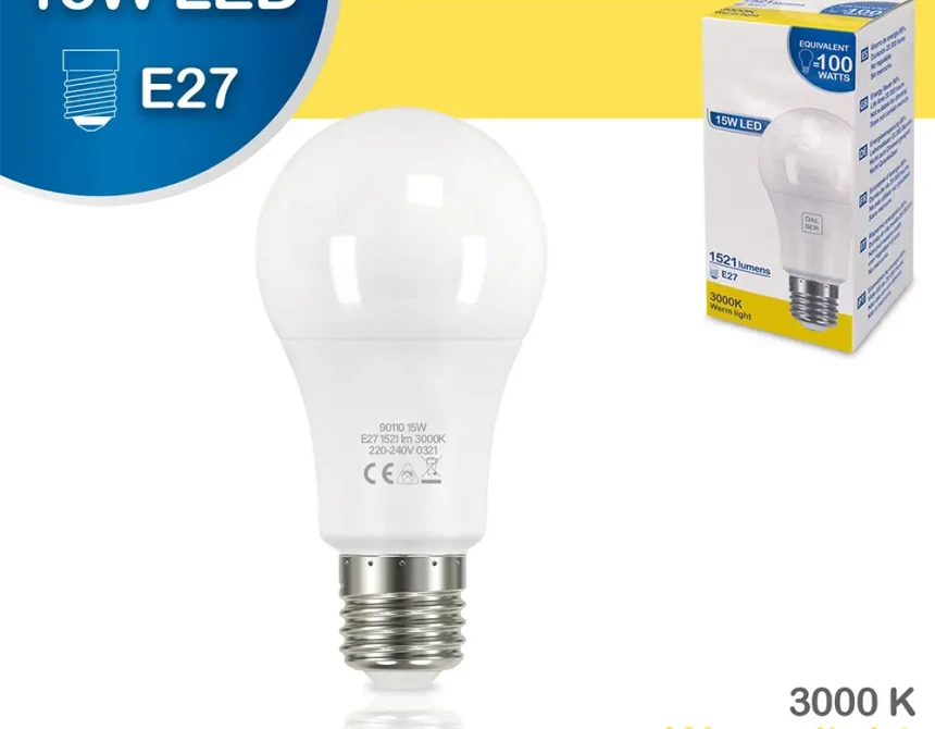 Λαμπτήρας Ε27 15W LED (90110)