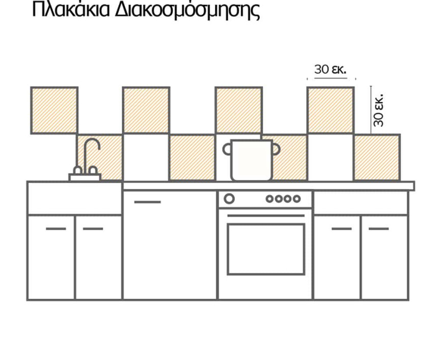 Tile Natural πλακάκια διακόσμησης τοίχων κουζίνας & μπάνιου (31312)