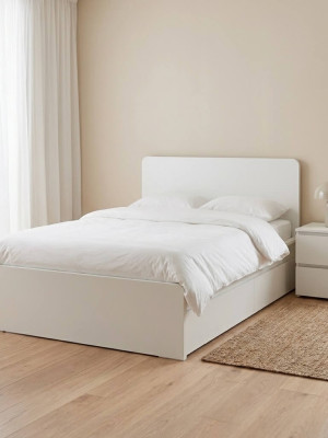 Ημίδιπλο Κρεβάτι NEST (για στρώμα 100x200cm) Λευκό