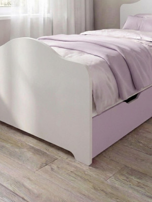 Κρεβάτι Καμέλια Μονό Ξύλο για στρώμα 90x190cm