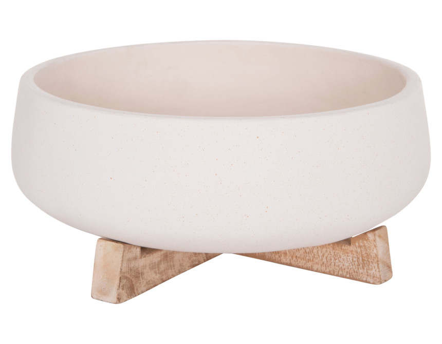 ΓΛΑΣΤΡΑ ΕΣ.ΧΩΡΟΥ FRELLO HM4674.02M ΛΕΥΚΟ FIBER CEMENT--TEAK ΒΑΣΗ 27x26,5x12Υεκ.