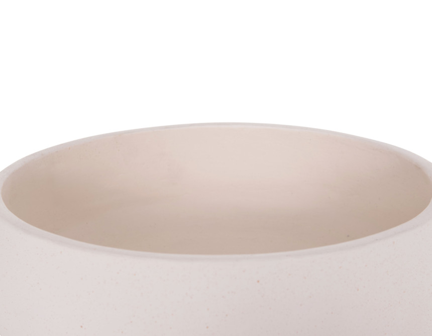 ΓΛΑΣΤΡΑ ΕΣ.ΧΩΡΟΥ FRELLO HM4674.02M ΛΕΥΚΟ FIBER CEMENT--TEAK ΒΑΣΗ 27x26,5x12Υεκ.