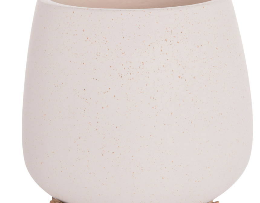 ΓΛΑΣΤΡΑ ΕΣ.ΧΩΡΟΥ FRELLO HM4674.02S ΛΕΥΚΟ FIBER CEMENT--TEAK ΒΑΣΗ 14,5x14,5x16Υεκ.