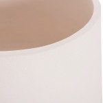 ΓΛΑΣΤΡΑ ΕΣΩΤ.ΧΩΡΟΥ QUAN HM4680.02L FIBER CEMENT ΛΕΥΚΟ--ΒΑΣΗ TEAK Φ40x85Υεκ