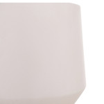 ΓΛΑΣΤΡΑ ΕΣΩΤ.ΧΩΡΟΥ QUAN HM4680.02L FIBER CEMENT ΛΕΥΚΟ--ΒΑΣΗ TEAK Φ40x85Υεκ