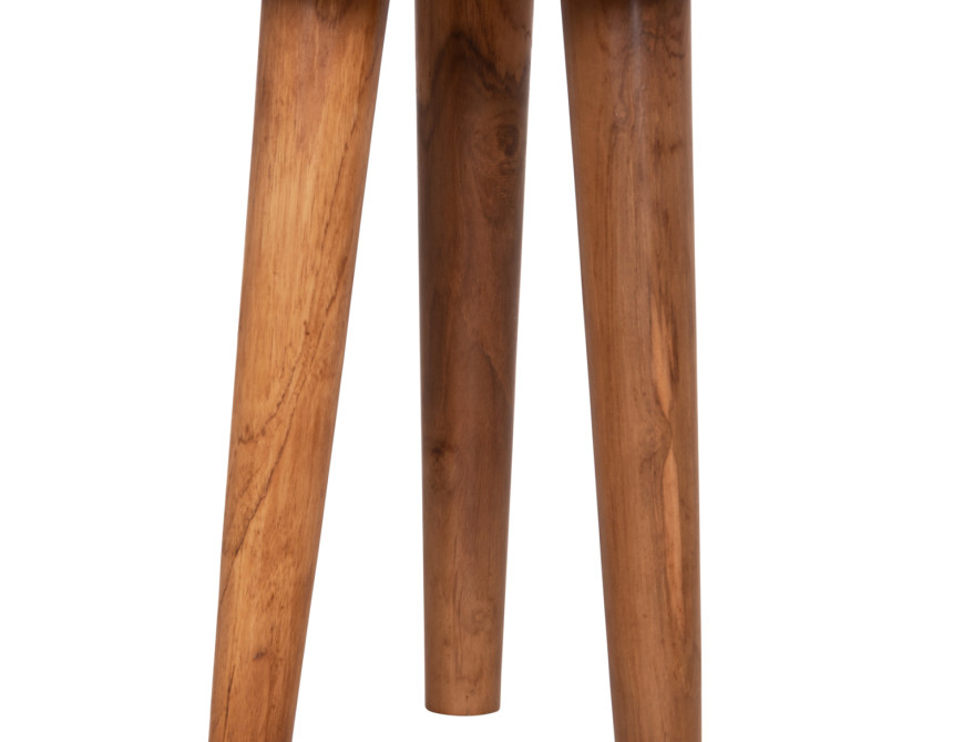 ΓΛΑΣΤΡΑ ΕΣΩΤ.ΧΩΡΟΥ QUAN HM4680.03L FIBER CEMENT ΓΚΡΙ--ΒΑΣΗ TEAK Φ38x62Υεκ