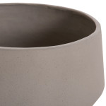 ΓΛΑΣΤΡΑ ΕΣΩΤ.ΧΩΡΟΥ QUAN HM4680.03S FIBER CEMENT ΓΚΡΙ--ΒΑΣΗ TEAK Φ40x50Υεκ