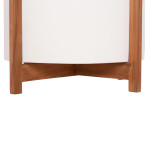 ΓΛΑΣΤΡΑ ΕΣΩΤ.ΧΩΡΟΥ HOFF HM4682.02L FIBER CEMENT ΛΕΥΚΟ-TEAK ΒΑΣΗ Φ50x35Υεκ
