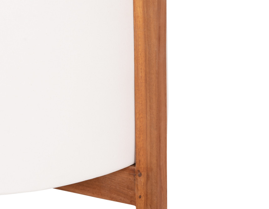 ΓΛΑΣΤΡΑ ΕΣΩΤ.ΧΩΡΟΥ HOFF HM4682.02L FIBER CEMENT ΛΕΥΚΟ-TEAK ΒΑΣΗ Φ50x35Υεκ