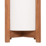 ΓΛΑΣΤΡΑ ΕΣΩΤ.ΧΩΡΟΥ HOFF HM4682.02S FIBER CEMENT ΛΕΥΚΟ-TEAK ΒΑΣΗ Φ31x43Υεκ