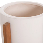ΓΛΑΣΤΡΑ ΕΣΩΤ.ΧΩΡΟΥ HOFF HM4682.02S FIBER CEMENT ΛΕΥΚΟ-TEAK ΒΑΣΗ Φ31x43Υεκ