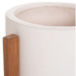 ΓΛΑΣΤΡΑ ΕΣΩΤ.ΧΩΡΟΥ HOFF HM4682.02S FIBER CEMENT ΛΕΥΚΟ-TEAK ΒΑΣΗ Φ31x43Υεκ