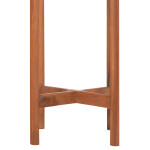 ΓΛΑΣΤΡΑ ΕΣΩΤ.ΧΩΡΟΥ RENTIL HM4683S FIBER CEMENT ΛΕΥΚΟ/ΜΑΥΡΟ--ΒΑΣΗ TEAK Φ35x45Υεκ