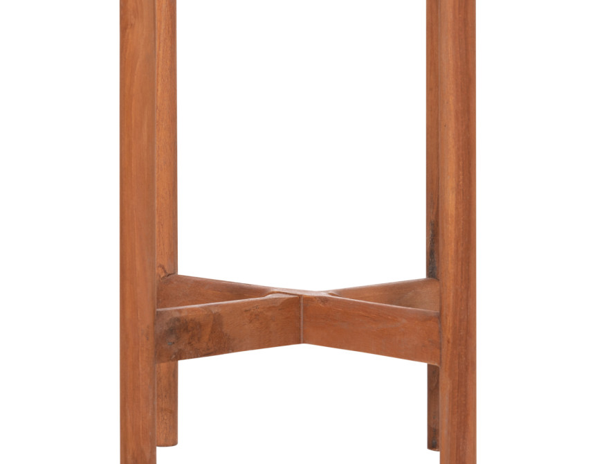ΓΛΑΣΤΡΑ ΕΣΩΤ.ΧΩΡΟΥ RENTIL HM4683S FIBER CEMENT ΛΕΥΚΟ/ΜΑΥΡΟ--ΒΑΣΗ TEAK Φ35x45Υεκ