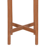 ΓΛΑΣΤΡΑ ΕΣΩΤ.ΧΩΡΟΥ RENTIL HM4684.03L FIBER CEMENT ΧΡΩΜΑ ΓΚΡΙ--ΒΑΣΗ TEAK Φ25x65Υ