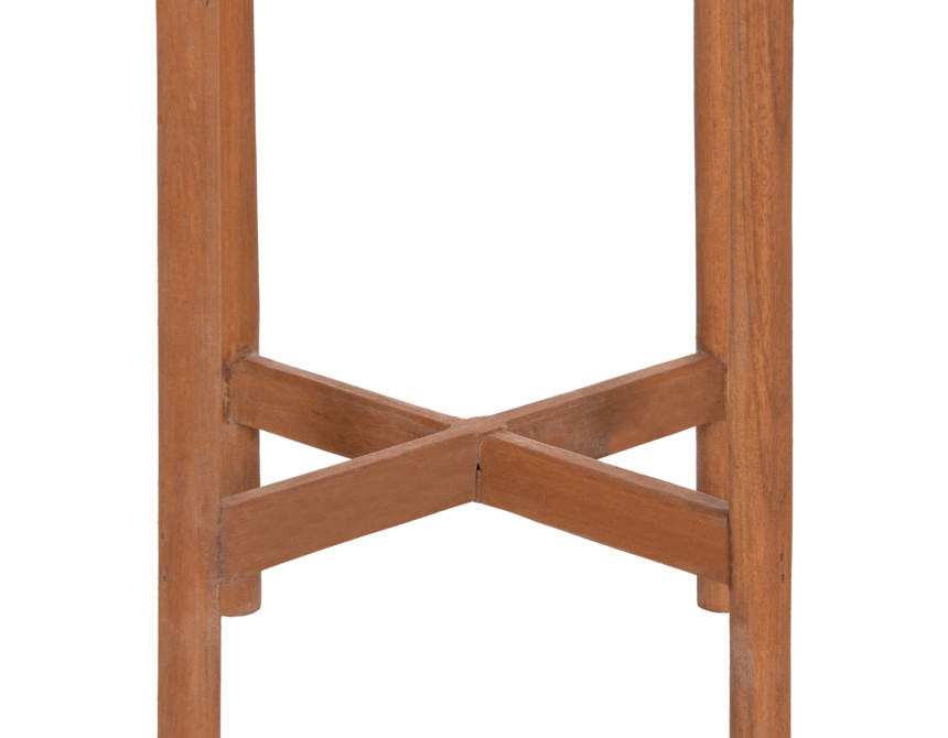 ΓΛΑΣΤΡΑ ΕΣΩΤ.ΧΩΡΟΥ RENTIL HM4684.03L FIBER CEMENT ΧΡΩΜΑ ΓΚΡΙ--ΒΑΣΗ TEAK Φ25x65Υ