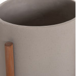 ΓΛΑΣΤΡΑ ΕΣΩΤ.ΧΩΡΟΥ RENTIL HM4684.03L FIBER CEMENT ΧΡΩΜΑ ΓΚΡΙ--ΒΑΣΗ TEAK Φ25x65Υ