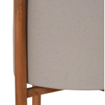 ΓΛΑΣΤΡΑ ΕΣΩΤ.ΧΩΡΟΥ RENTIL HM4684.03S FIBER CEMENT ΧΡΩΜΑ ΓΚΡΙ--ΒΑΣΗ TEAK Φ25x55Υ